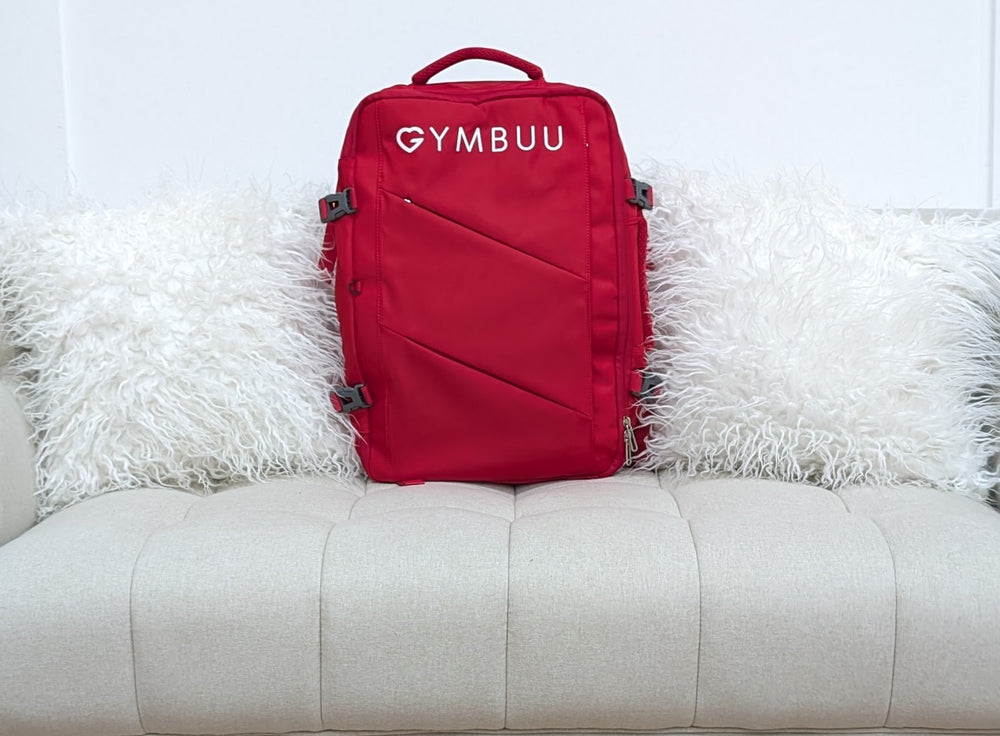 Red Gymbuu Fillable Gym Bag -Limited Edition Holiday Collection