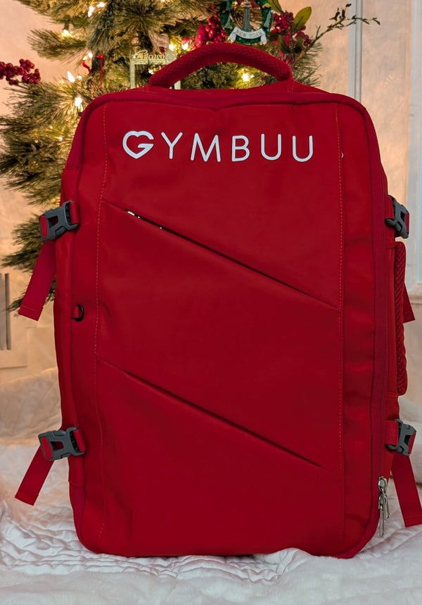 Red Gymbuu Fillable Gym Bag -Limited Edition Holiday Collection