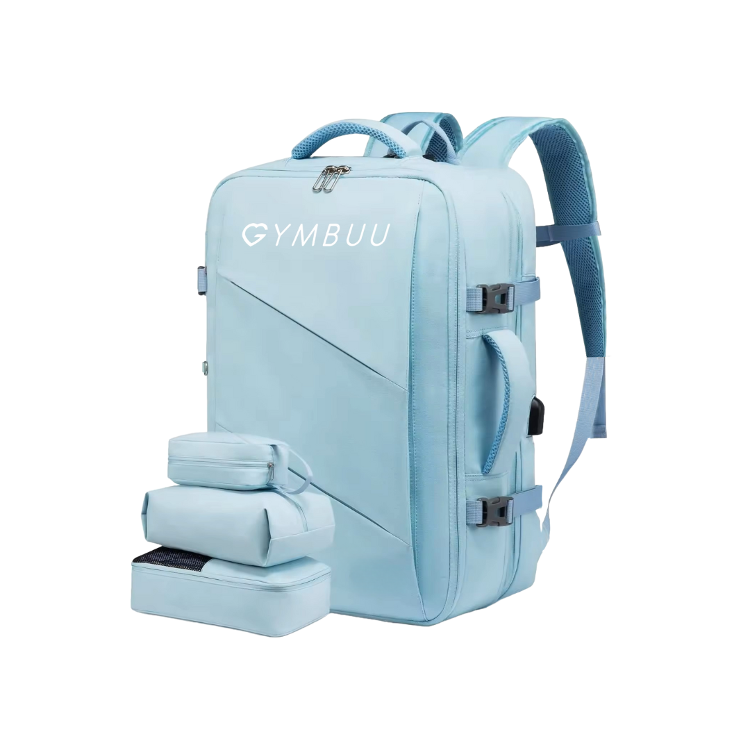 GYMBUU GO BAG Backpack Bundle with Packing Cubes