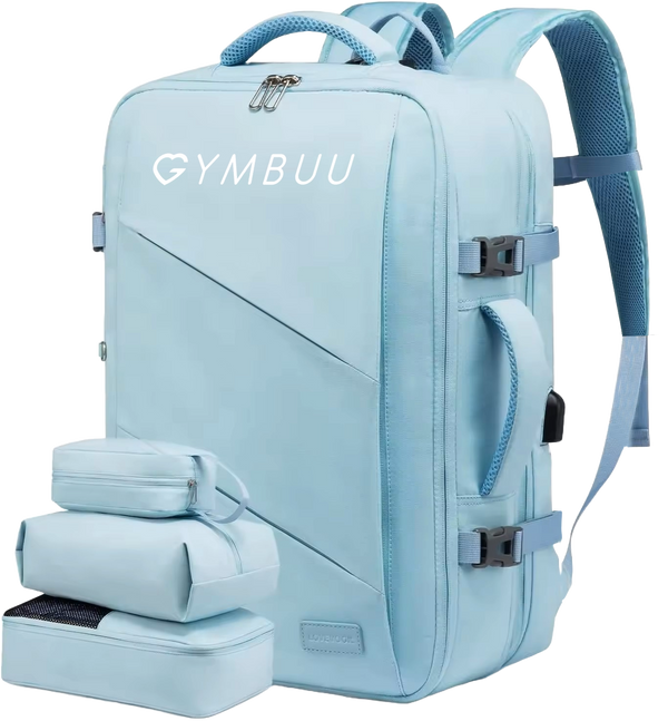 GYMBUU CLEAN BUU Gym Hygiene Bundle | Antimicrobial Gym Bag + Dual-Sided Towels + Rinse-Free Body Wash | Germ-Free Workout System
