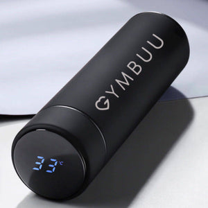 Black Gymbuu  Digital Thermos